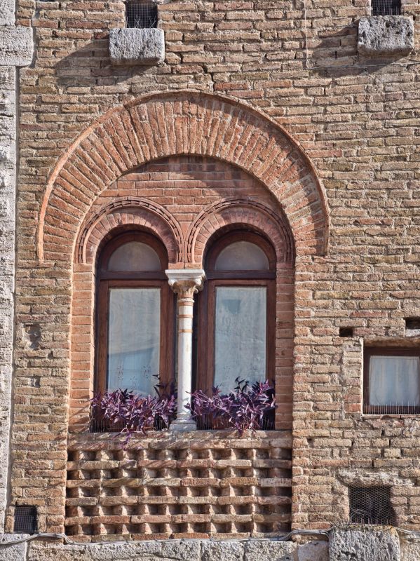 Home with Custom Arched Windows